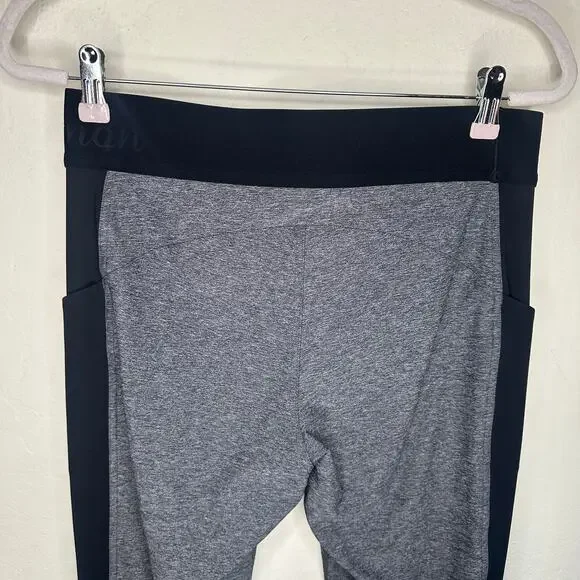 Lululemon Box It Out Tight Heathered Grey Black W5AU7S Luxtreme Leggings 12 - Picture 8 of 16